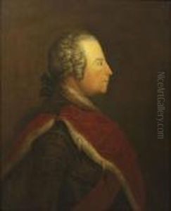 Portrait Of King Frederick Ii Of Prussia Portrait Of King Frederick Ii Of Prussia
