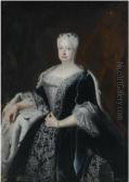 Portrait Of Queen Sophie Dorothea Of Prussia - view 1