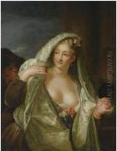 A Portrait Of A Young Venetian Courtisane, La Trompettina thumbnail