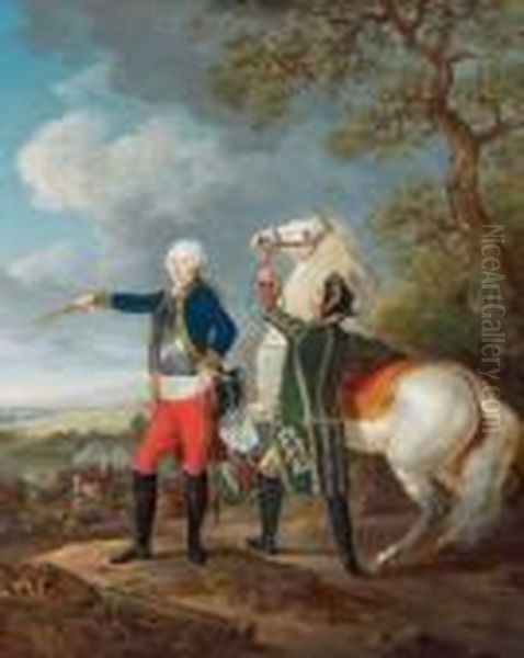 Il Grande In Una Battaglia Della Guerra Dei Sette Anni Tra Austria - view 1