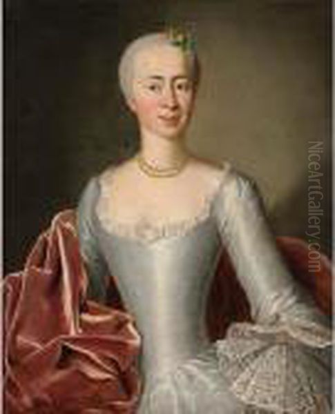A Half Length Portrait Of A Lady - view 1