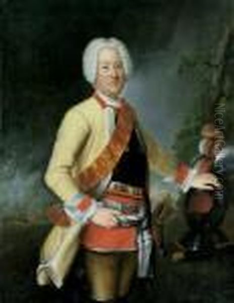 Bildnisse Des Kgl. Preussischen 
Feldmarschalls Wilhelm Dietrich Freiherr Von Buddenbrock (1672-1757) Und
 Seiner Gemahlin Beate Abigail, Verwitweten Freifrau Von Nostitz, Geb. 
Von Siegroth (1700-1770). - view 1