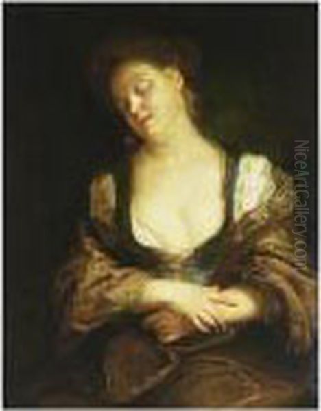 Young Lady Sleeping - view 1