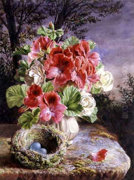 Gloxinia and Birds Nest - view 1