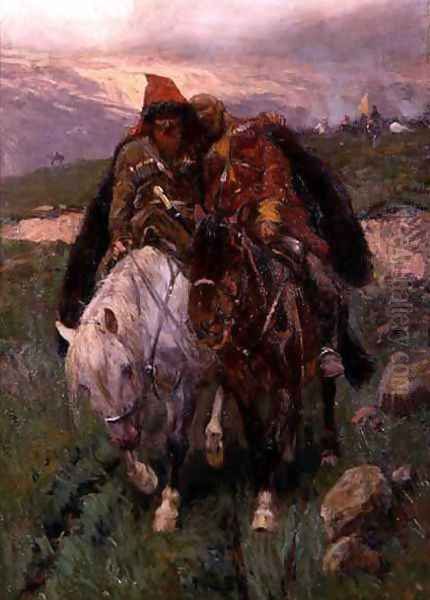 Leaving the Field, 1919 - view 1