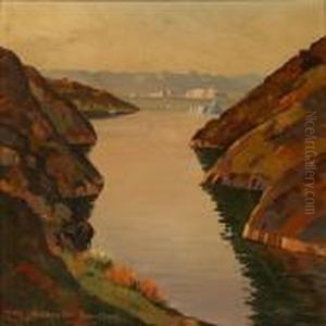 The Canal At Jakobshavn On Greenland
