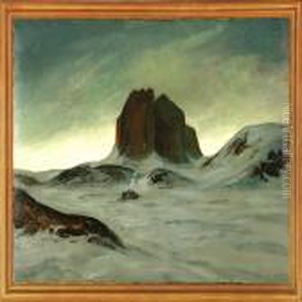 Evening Landscape From Greenland - view 1