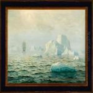 A Greenlandic Coastal Scene From The Davis Strait