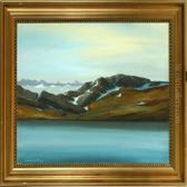 The Inlet Of Jakobshavn In Greenland. Sign. Em. A. Petersen Jakobshavn - view 1
