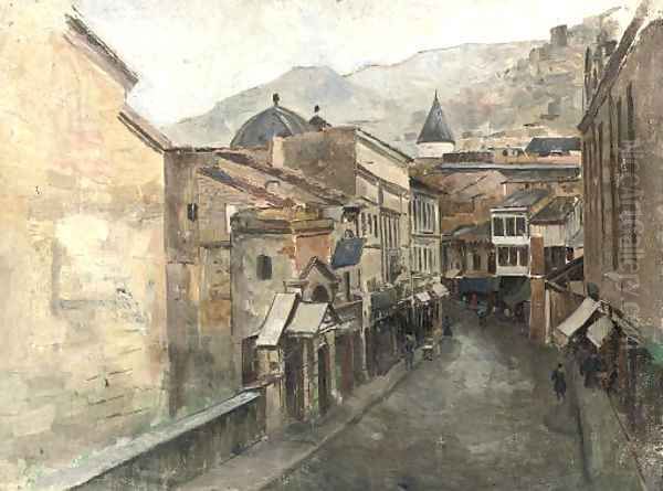 A Georgian town - view 1