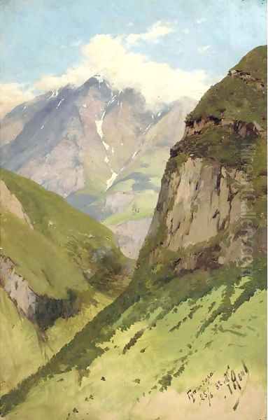 View of Gut mountain, The Caucasus - view 1