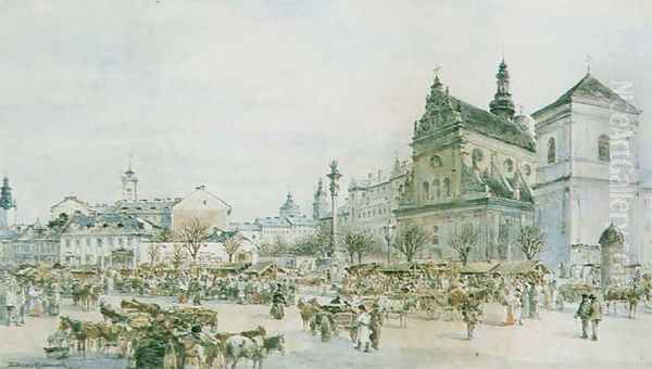 Market before Easter... - view 1