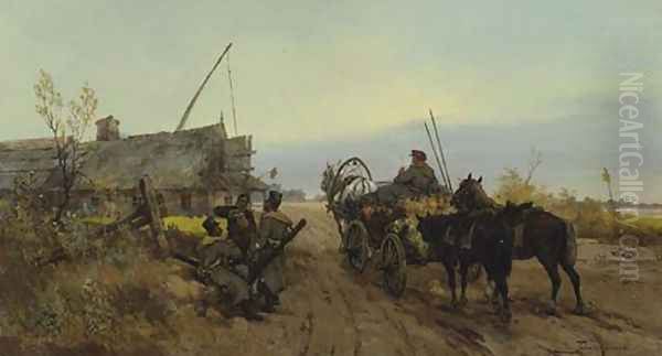On the Country Road - view 1