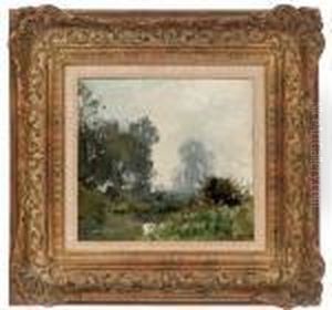 La Petite Mare by Edmond Marie Petitjean