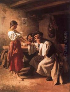 Wooers 1881 by Imre Revesz