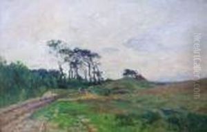 Personnages Dans Un Paysage. Personnages Dans Un Paysage.