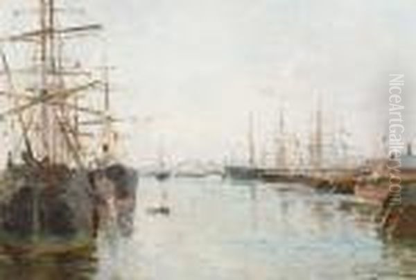 The Antwerp Harbour - view 1