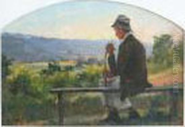 Lancien Devant Le Paysage - view 1