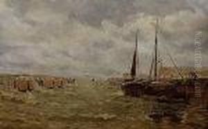 Bateaux Amarres Dans Un Port Du Nord Bateaux Amarres Dans Un Port Du Nord