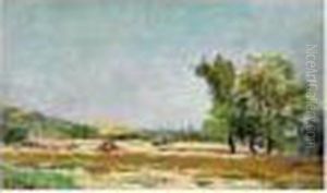 Paysage Champetre by Edmond Marie Petitjean