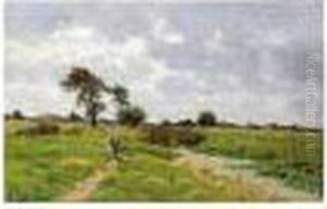 On The Farm by Edmond Marie Petitjean