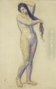 Femme Nue by Hippolyte Petitjean