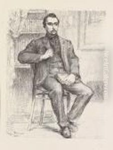 "derschriftsteller by Hippolyte Petitjean