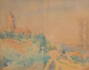 Paysage by Hippolyte Petitjean