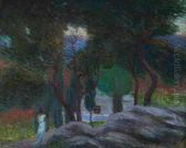 An Evening In The Springtime Of Life, Circa 1890 - view 1