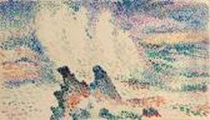 Les Vagues by Hippolyte Petitjean