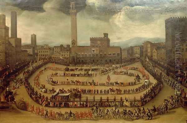 Parade of the Contrade, Siena - view 1
