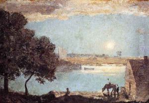 Moonlight in Connecticut by Henry Ward Ranger