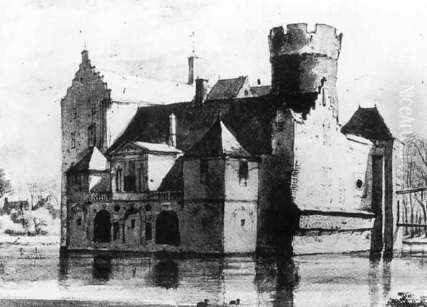 Loenersloot Castle c. 1630 - view 1