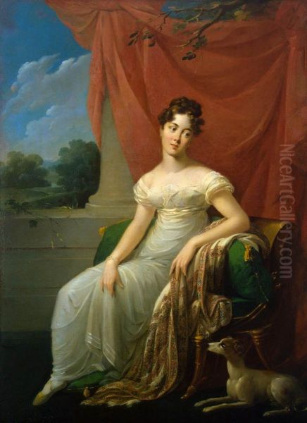 Portrait of Sofia Apraxina - view 1