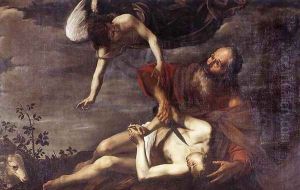 Sacrifice of Isaac c. 1625 by Orazio Riminaldi