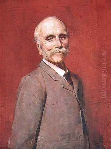 Portrait of Edward D.S.Ogilvie, 1895 by Thomas William Roberts