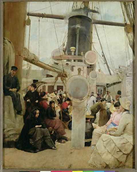 Coming South, 1886 by Thomas William Roberts