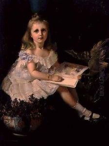 Louise, daughter of the Hon. L.L. Smith, c.1888 by Thomas William Roberts
