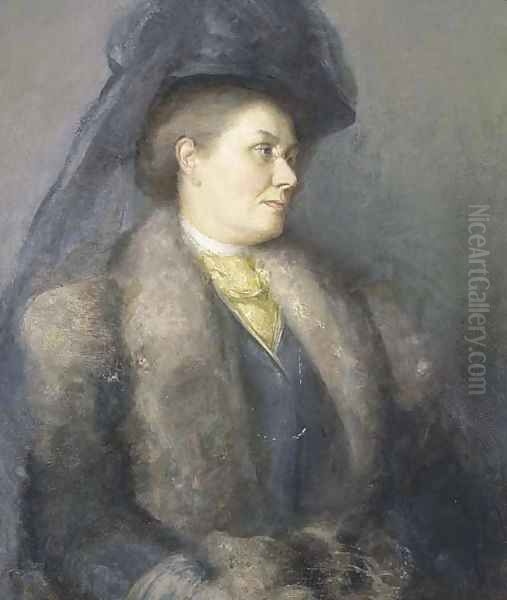 Portrait of Mrs Tom Roberts - view 1