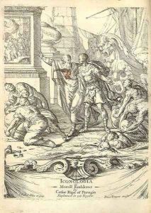 Title page of Icologia 1709 Title page of Icologia 1709
