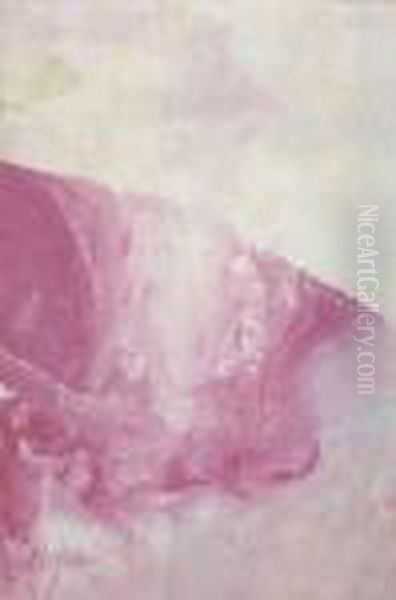 Tache Mauve Sur Fond Clair - view 1