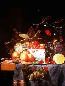 Still Life of Fruit by Pieter de Ring