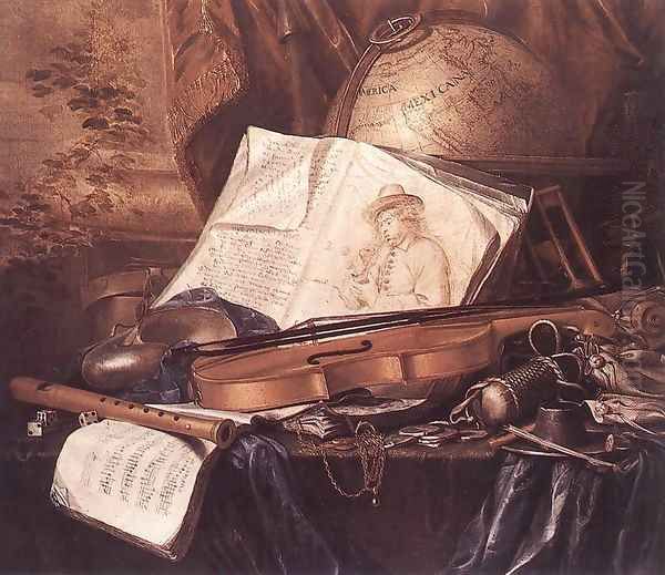 Still-Life of Musical Instruments 2 - view 1
