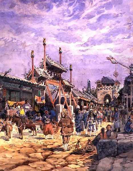 Multinational Forces, Peking, 1900 - view 1