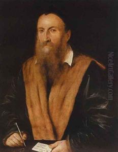 Self-portrait 1535-40 by Gerolamo Romanino