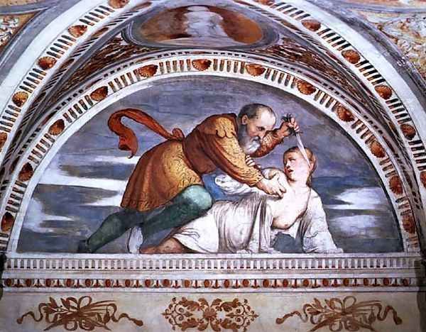 The Death of Virginia, lunette, 1531-32 - view 1