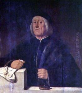 Portrait of Theophile Folengo by Gerolamo Romanino