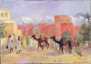 A Village in the Atlas Mountains by Lucie Ranvier-Chartier