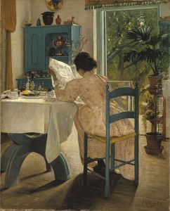 At Breakfast, 1898 by Lauritz Andersen Ring