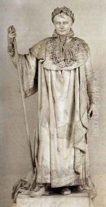 Napoleon I in his Coronation Costume by Claude Ramey
